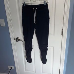 Twill Joggers w/ zipper Divided